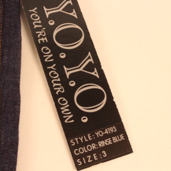 Vintage YOYO Rinse Blue Stretch Jeans - Picture 10 of 13